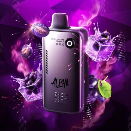 Flavour Beast Alpha 80K Disposable Vape - Fruity G Purple Grape, 30mL - DISPOSABLE - Mister Vapor