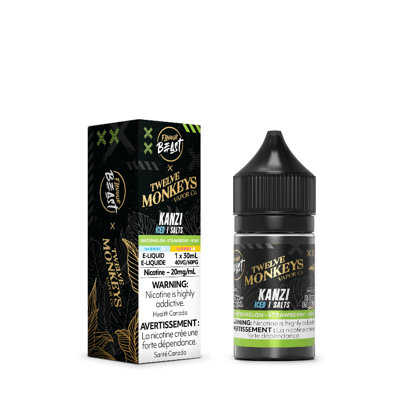 Flavour Beast x Twelve Monkeys E-Liquid Kanzi Iced Salt - E-Liquid - Mister Vapor