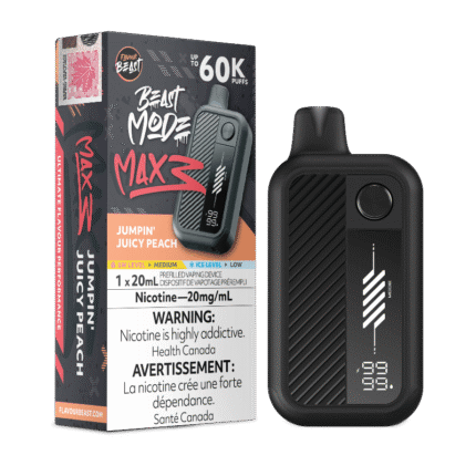 Flavour Beast - Beast Mode Max 3 60k Jumpin' Juicy Peach Disposable Vape - DISPOSABLE - Mister Vapor