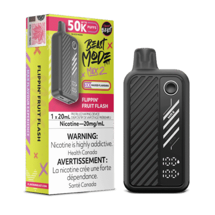 Beast Mode Max 2 50K Flippin' Fruit Flash By Flavour Beast - DISPOSABLE - Mister Vapor