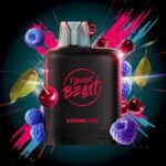 Level X G2 Boost Flavour Beast Pods - Blue Raspberry Cherry, 25k Puffs - Pods - Mister Vapor