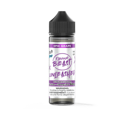 Flavour Beast Unleashed Salt - Epic Grape Ice (30mL/60mL) - E-Liquid - Mister Vapor