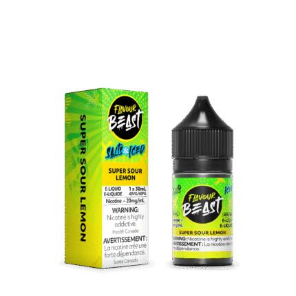 Flavour Beast E-Liquid Super S.Lemon Iced Salt - E-Liquid - Mister Vapor