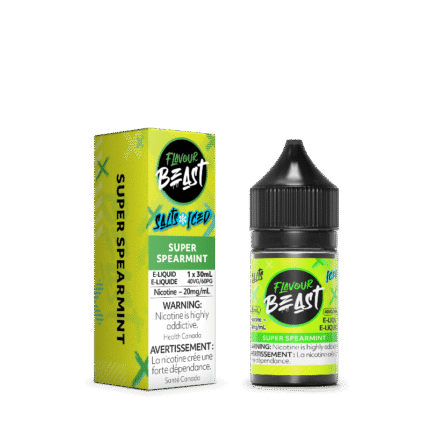 Flavour Beast E-Liquid Super Spearmint Iced Salt (30mL/60mL) - E-Liquid - Mister Vapor