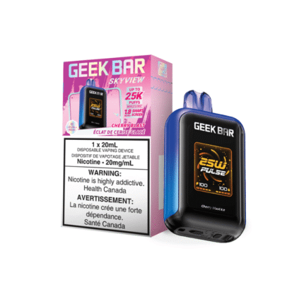 Geek Bar Skyview 25K Cherry Blast Ice Disposable Vape - DISPOSABLE - Mister Vapor