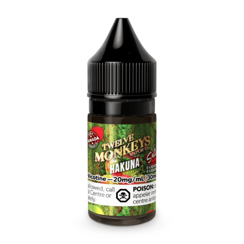 Twelve Monkeys Salts Hakuna (30mL) - E-Liquid - Mister Vapor