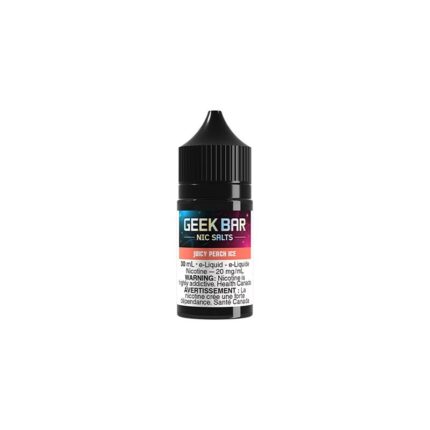Geek Bar Salt E-liquid, Juicy Peach Ice - E-Liquid - Mister Vapor