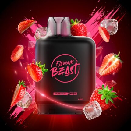 Level X G2 Ultra Flavour Beast Pods - Smashin' Strawberry Jewel Ice, 50K Puffs - PODS - Mister Vapor