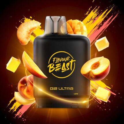 Level X G2 Ultra Flavour Beast Pods - Mad Mango Peach, 50K Puffs - PODS - Mister Vapor
