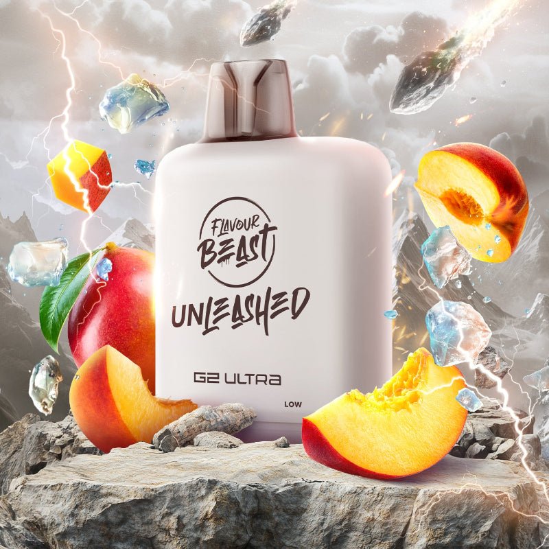 Level X G2 Ultra Flavour Beast Unleashed Pods - Epic Peach Mango Ice, 50K Puffs - PODS - Mister Vapor