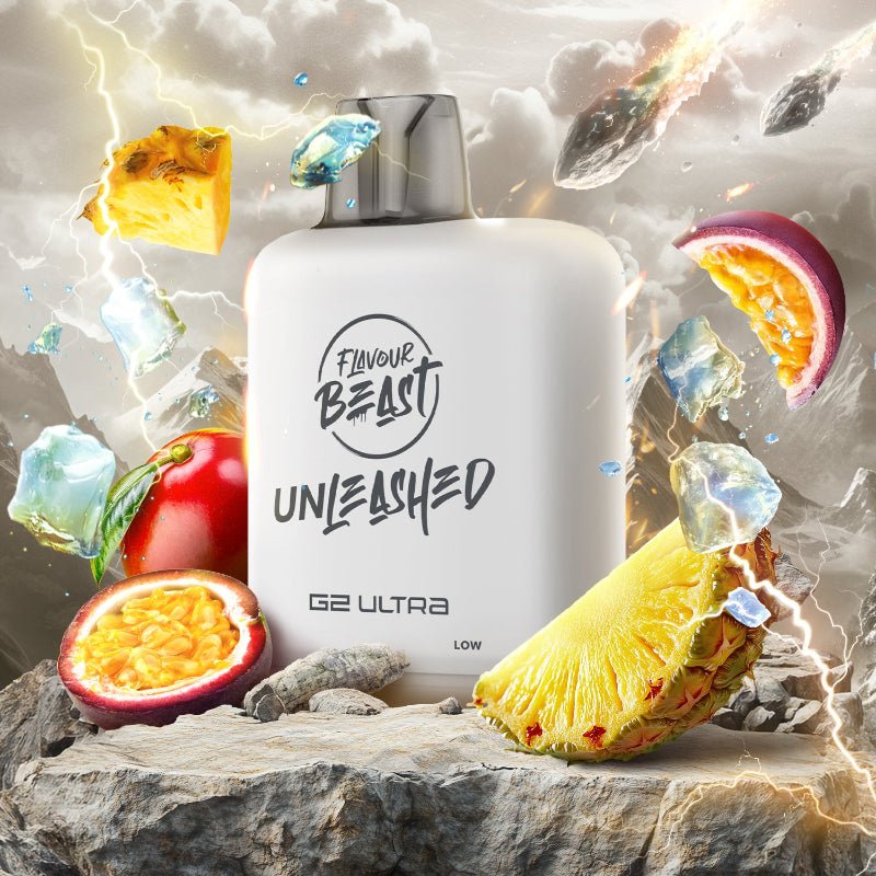Level X G2 Ultra Flavour Beast Unleashed Pods - Epic Tropical Storm Ice, 50K Puffs - PODS - Mister Vapor
