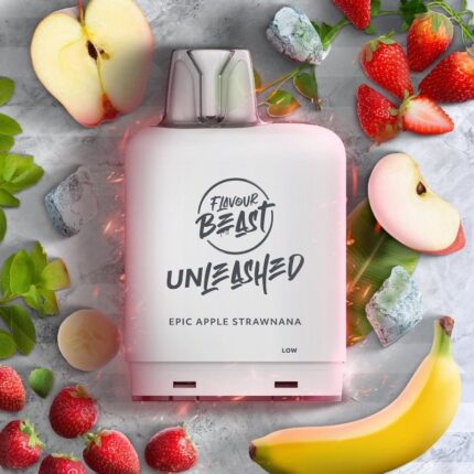 Level X G2 Boost Flavour Beast Pods - Epic Apple Strawnana Iced, 25k Puffs - Pods - Mister Vapor