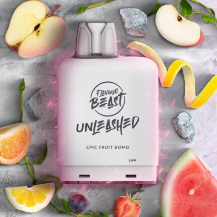 Level X G2 Boost Flavour Beast Pods - Epic Fruit Bomb Iced, 25k Puffs - Pods - Mister Vapor