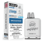 Level X G2 Boost Flavour Beast Pods - Epic Blue Razz Iced, 25k Puffs - Pods - Mister Vapor