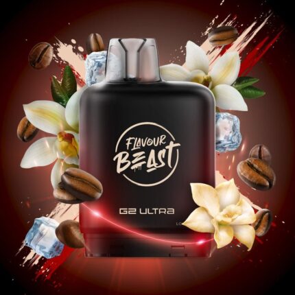Level X G2 Ultra Flavour Beast Pods - Vanilla Coffee Iced, 50K Puffs - PODS - Mister Vapor