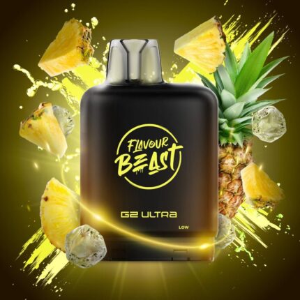 Level X G2 Ultra Flavour Beast Pods - Super S.Pineapple Iced, 50K Puffs - PODS - Mister Vapor