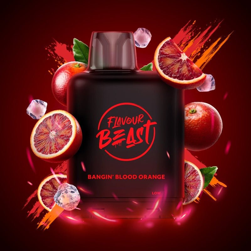 Level X G2 Boost Flavour Beast Pods - Bangin' Blood Orange, 25k Puffs - Pods - Mister Vapor