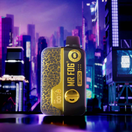 Mr Fog Switch Nicotine Free 15K Gold Edition Disposable Vape - DISPOSABLE - Mister Vapor