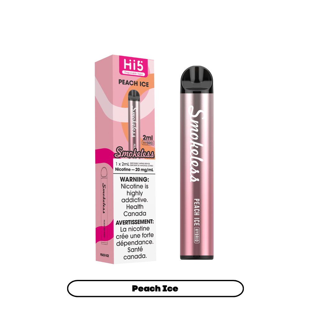 Puffsphere Peach Ice Smokeless Vape - DISPOSABLE - Mister Vapor