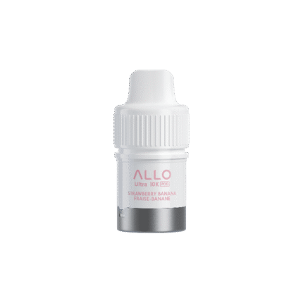 Allo Ultra 10k Hybrid Strawberry Banana Pre-filled Pod - PODS - Mister Vapor