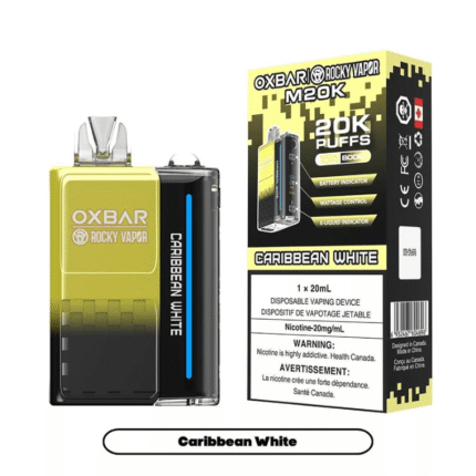 Oxbar M20K Caribbean White Disposable Vape - DISPOSABLE - Mister Vapor