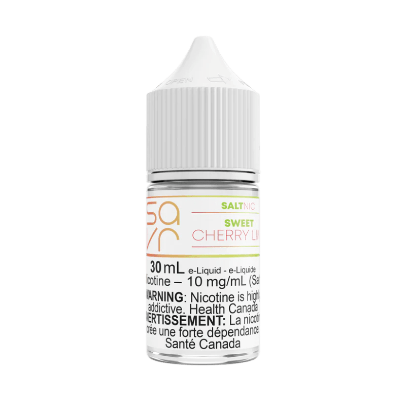 Savr Sweet Cherry Lime Nicotine Salt E-Liquid - E-Liquid - Mister Vapor