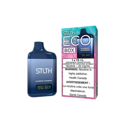 STLTH Eco Box Blueberry Raspberry Disposable Vape - DISPOSABLE - Mister Vapor