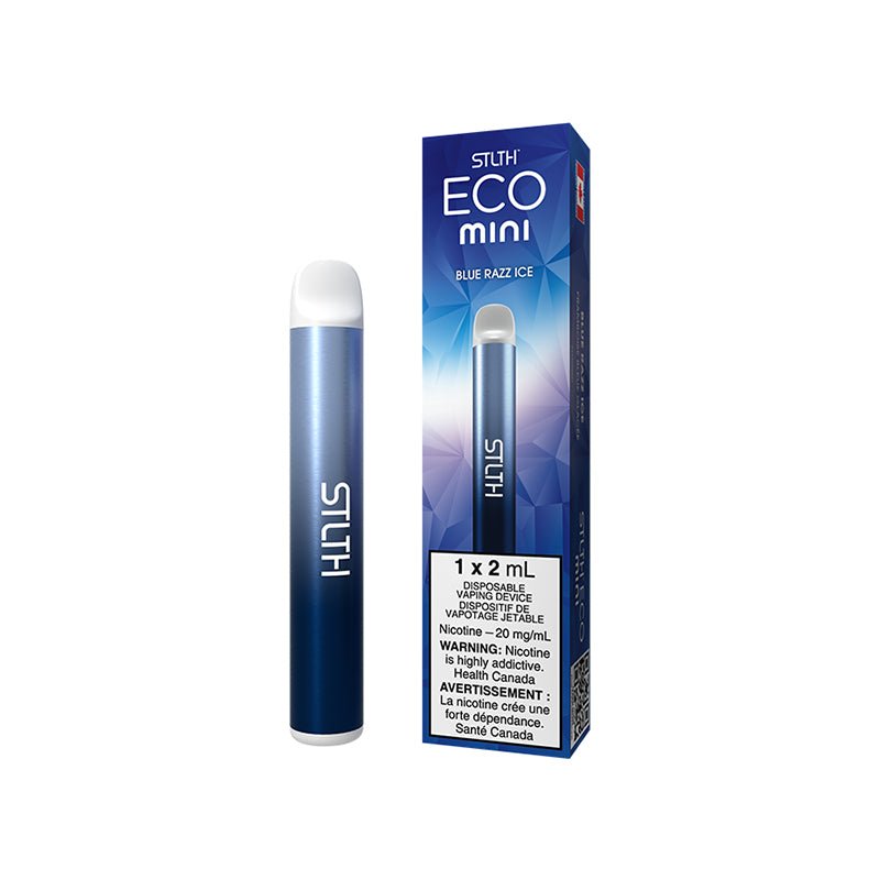 STLTH Eco Mini Disposable Vape - Blue Razz Ice - DISPOSABLE - Mister Vapor