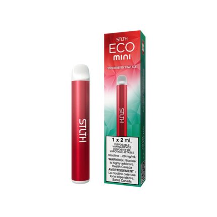 STLTH Eco Mini Disposable Vape - Strawberry Kiwi Ice - DISPOSABLE - Mister Vapor