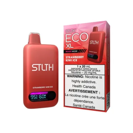 STLTH Eco XL Strawberry Kiwi Ice Disposable Vape - DISPOSABLE - Mister Vapor