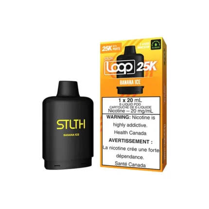 STLTH Loop 25K Banana Ice Pod - PODS - Mister Vapor