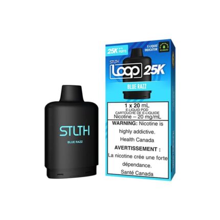 STLTH Loop 25K Blue Razz Pod - PODS - Mister Vapor