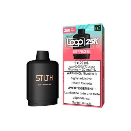 STLTH Loop 25K Juicy Peach Ice Pod - PODS - Mister Vapor