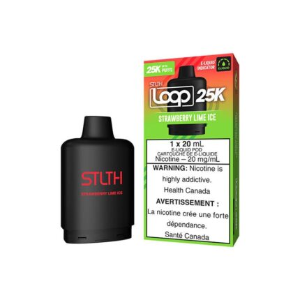 STLTH Loop 25K Strawberry Lime Ice Pod - PODS - Mister Vapor