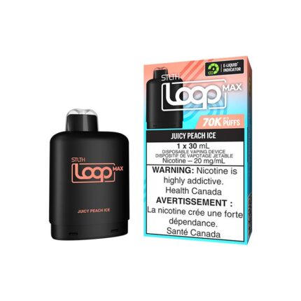 STLTH Loop Max 70K Juicy Peach Ice Pod - PODS - Mister Vapor