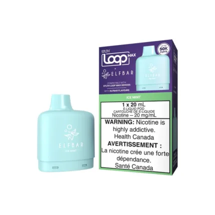 STLTH Loop Max X Elf Bar 50k Pod - Ice Mint - PODS - Mister Vapor