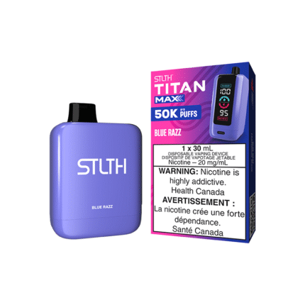 STLTH Titan Max 50k Disposable Vape - Blue Razz - DISPOSABLE - Mister Vapor
