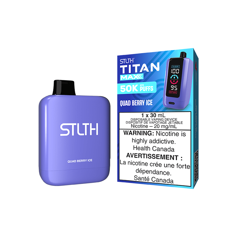 STLTH Titan Max 50k Disposable Vape - Quad Berry Ice - DISPOSABLE - Mister Vapor
