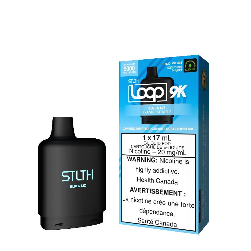 images STLTH Loop 9K Blue Razz Pod - Pods - Mister Vapor