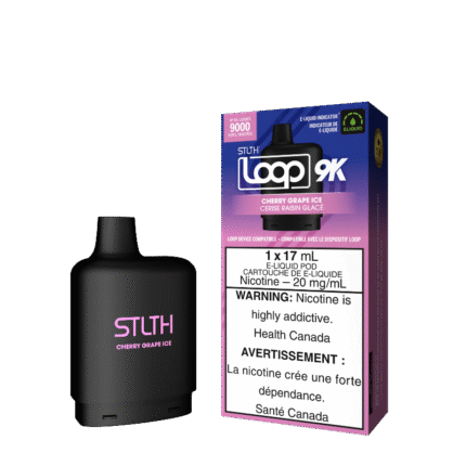 STLTH Loop 9K Cherry Grape Ice Pod - Pods - Mister Vapor