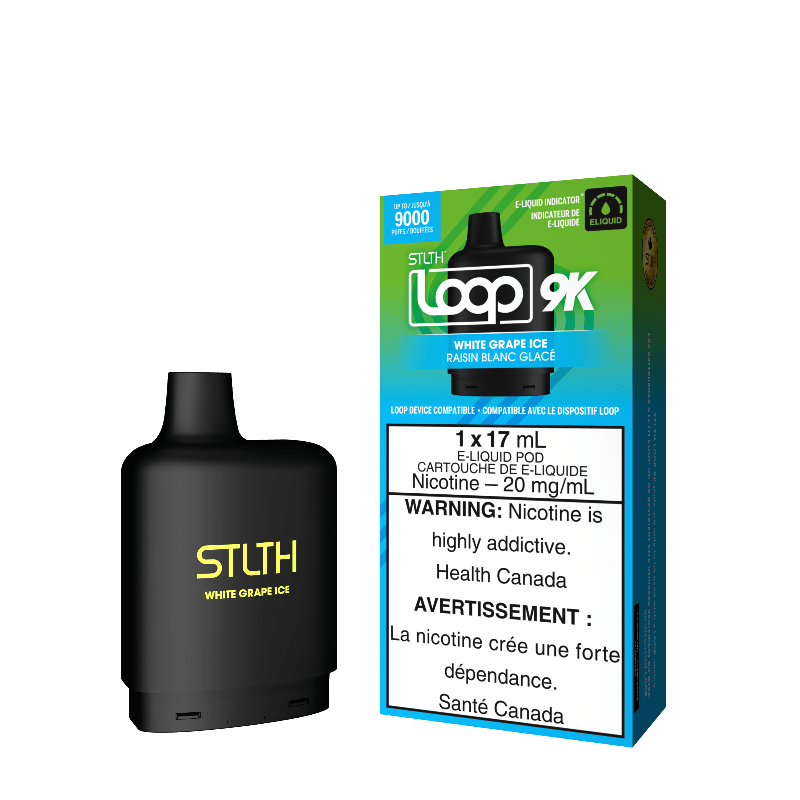 images STLTH Loop 9K White Grape Ice Pod - Pods - Mister Vapor