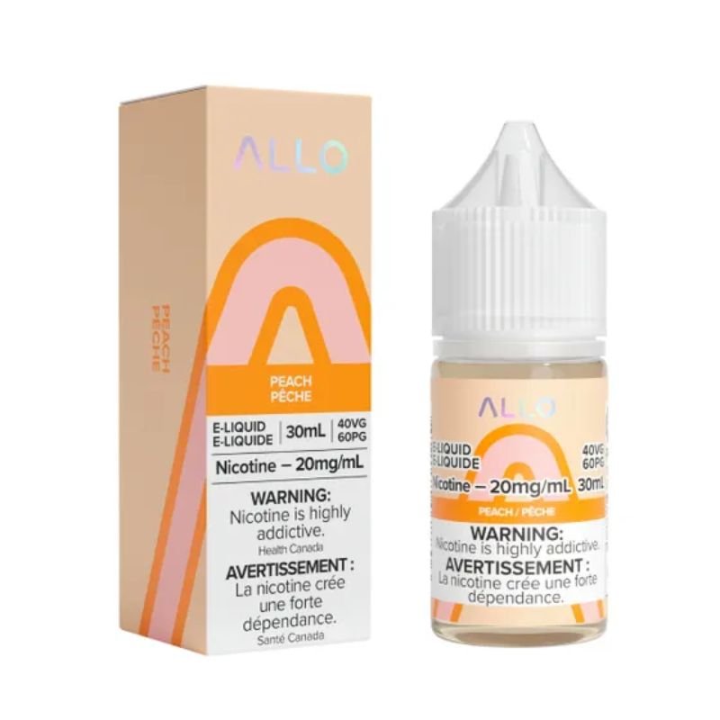 Allo E-Liquid Peach - E-Liquid - Mister Vapor