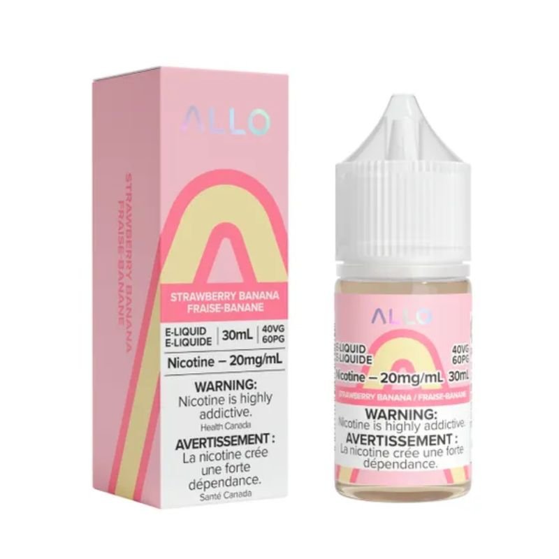 Allo E-Liquid Strawberry Banana - E-Liquid - Mister Vapor