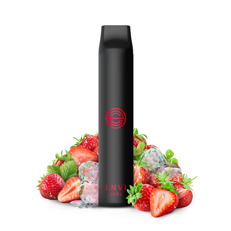 Envi Apex Strawberry Iced Disposable Vape Stick - DISPOSABLE - Mister Vapor