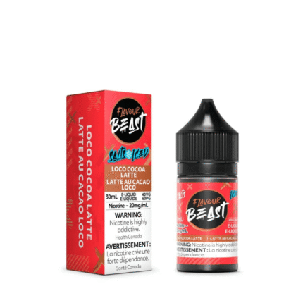 Flavour Beast E-Liquid Loco Cocoa Latte Iced Salt - E-Liquid - Mister Vapor