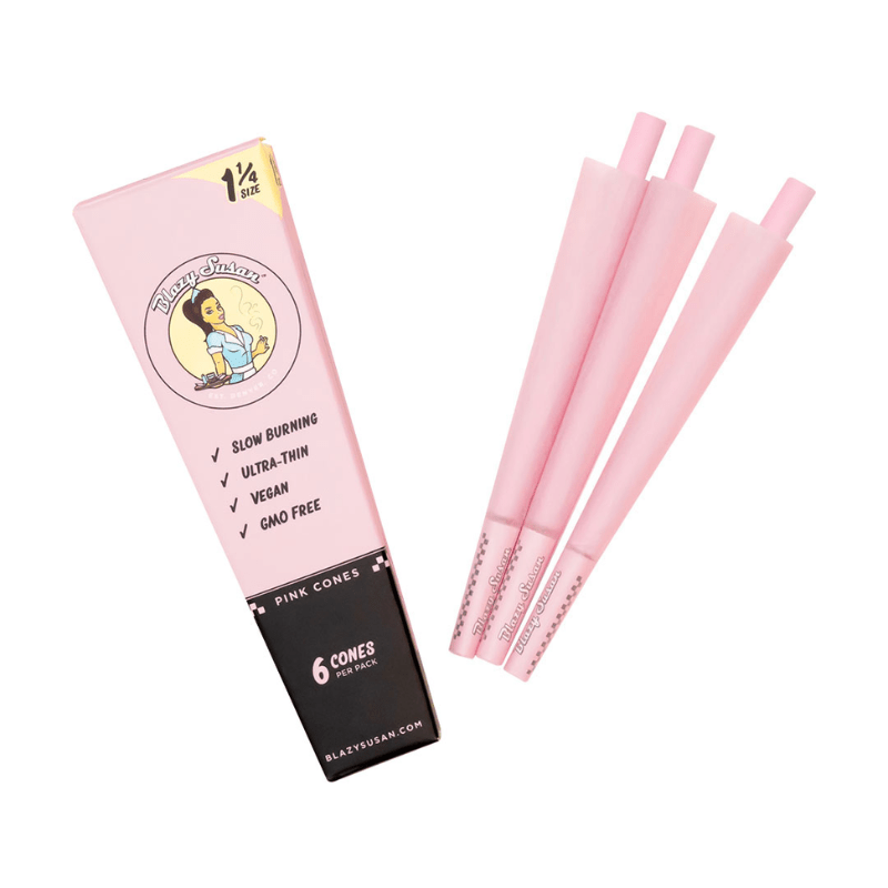 Blazy Susan Pre-Rolled Pink Cones - Herbal Vaporizer - Mister Vapor