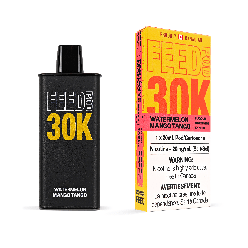 Feed 30K Watermelon Mango Tango Prefilled Pod - PODS - Mister Vapor