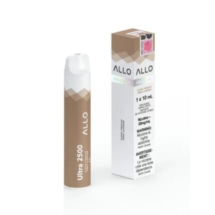 Allo Ultra 2500 Classic Tobacco Disposable - DISPOSABLE - Mister Vapor