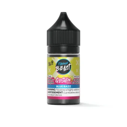 Flavour Beast Gushin Series E-Liquid Blue Razz Salt - E-Liquid - Mister Vapor