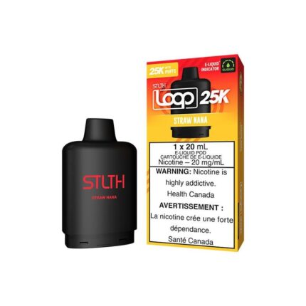 STLTH Loop 25K Straw Nana Pod - PODS - Mister Vapor
